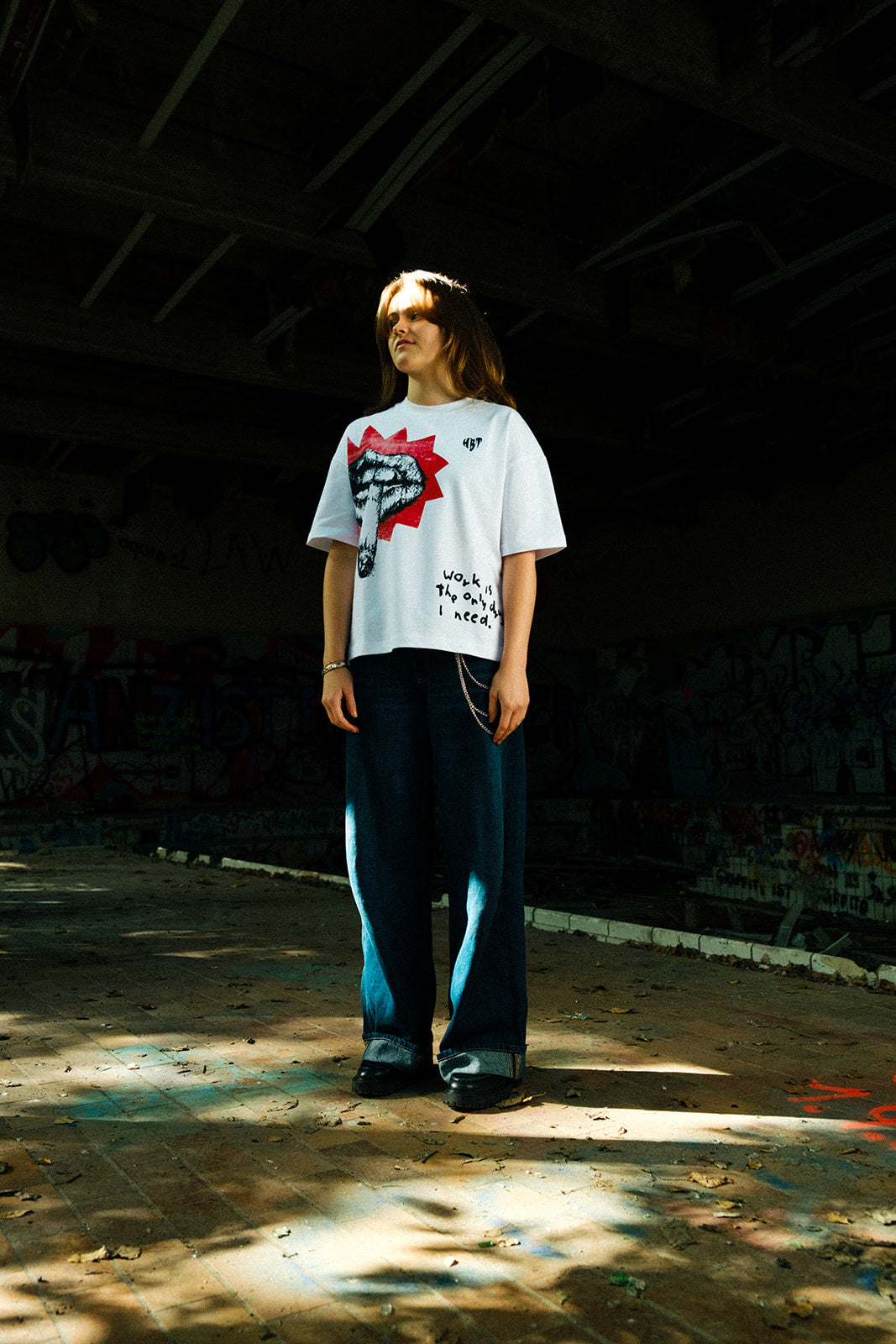 "CIGARETTE" TEE